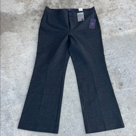 NYDJ Pants - NYDJ Charcoal Gray Trousers